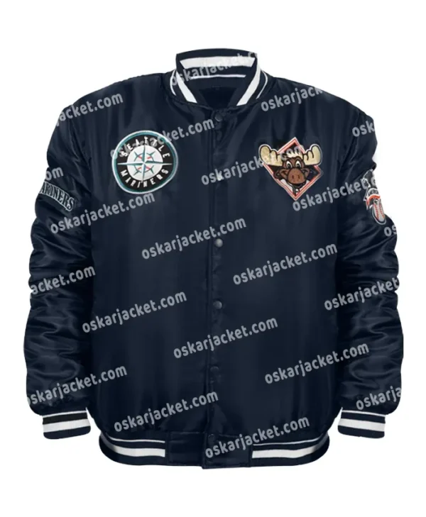 Mariner Moose Seattle Mariners Varsity Jacket
