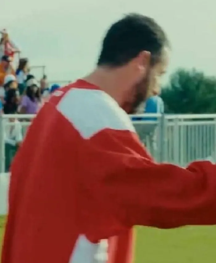 Happy Gilmore 2 Adam Sandler Red and White Boston Jersey