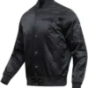 New England Patriots Black Triple Varsity Jacket