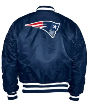 New England Patriots Blue Bomber Vintage Jacket