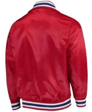 New England Patriots Captain Bomber Red Jacket