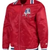 New England Patriots Captain Red Bomber Jacket