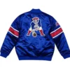 New England Patriots Classic Logo Bomber Blue Jacket