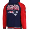 New England Patriots Defender Hooded Royal Jacket