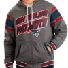 New England Patriots Extreme Grey Hoodie
