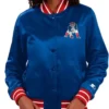 New England Patriots Full Count Blue Varsity Jacket