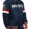 New England Patriots Home Game Navy Varsity Jacket
