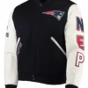 New England Patriots Logo Varsity Jacket