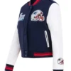 New England Patriots Mash Up Navy And White Jacket