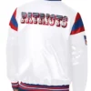 New England Patriots Midweight Varsity White Jacket
