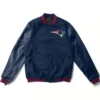 New England Patriots Navy Blue Varsity Jacket