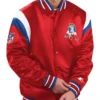 New England Patriots Shutout Throwback Red Jacket