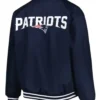 New England Patriots Twill Varsity Navy Jacket