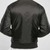 New York Black Bomber Vintage Jacket