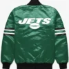 New York Jets Button Down Varsity Green Jacket