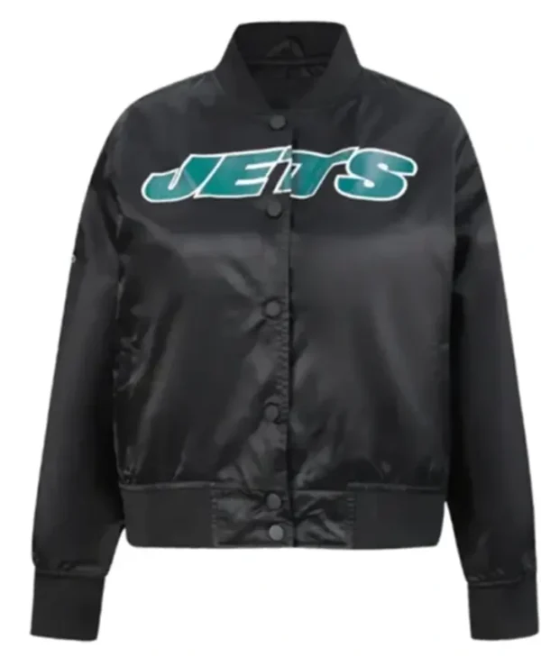 New York Jets Classic Black Varsity Jacket
