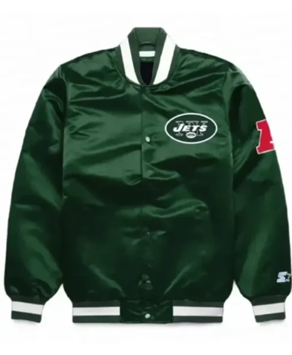 New York Jets Dark Green Varsity Jacket