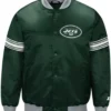 New York Jets Draft Pick Green Varsity Jacket