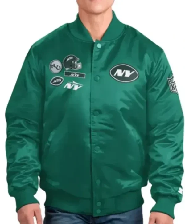 New York Jets Exclusive Green Varsity Jacket