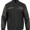 New York Jets Full Zip Black Varsity Jacket