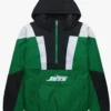 New York Jets Green And Black Pullover Jacket