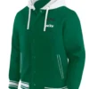 New York Jets Green Varsity Hooded Jacket