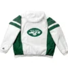 New York Jets Home Team White Half Zip Jacket