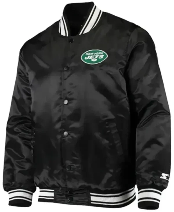 New York Jets Locker Room Black Varsity Jacket