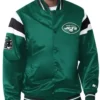 New York Jets Midweight Green Varsity Jacket