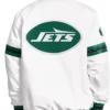 New York Jets Scout Varsity White Jacket
