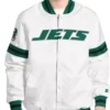 New York Jets Scout White Varsity Jacket