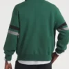 New York Jets Striped Green Bomber Jacket