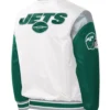 New York Jets Throwback Pitch Warm Up Jacket