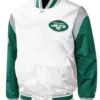 New York Jets Throwback Warm Up Pitch Jacket