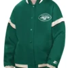 New York Jets Tournament Green Varsity Jacket