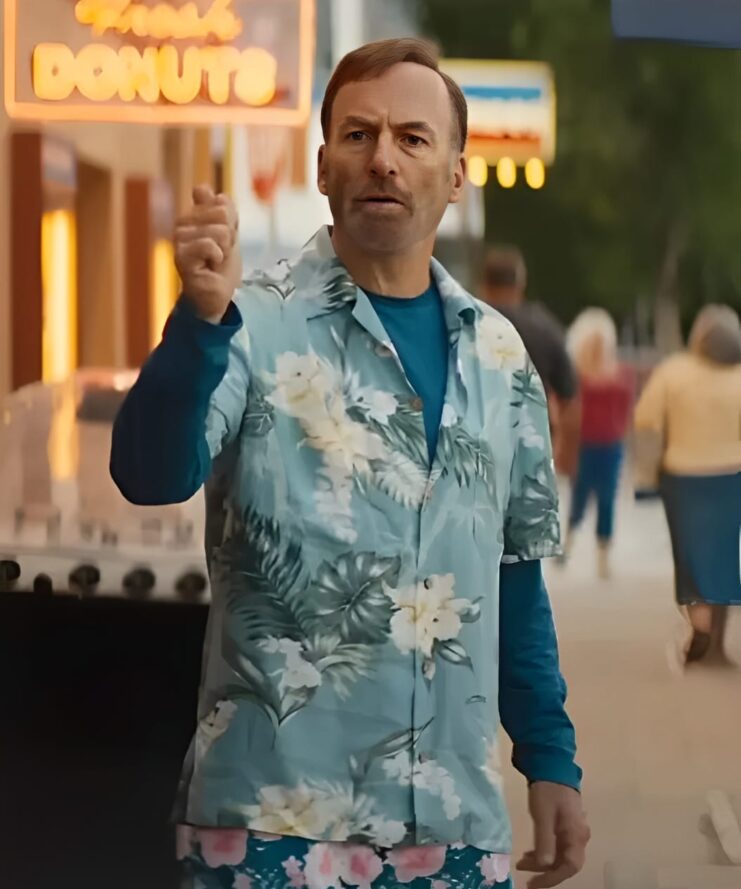 Nobody 2 Hutch Mansell Blue Hawaii Shirt