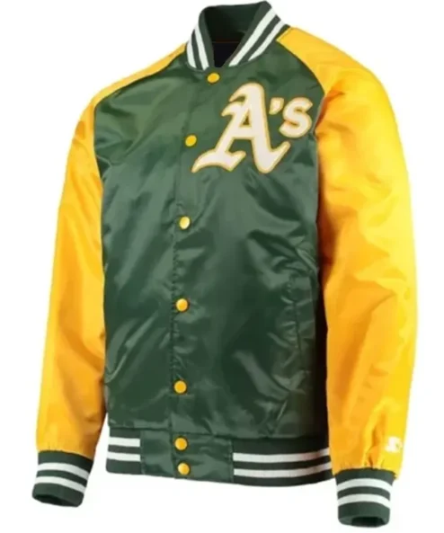 Oakland Athletics Lead Off Varsity Jacket