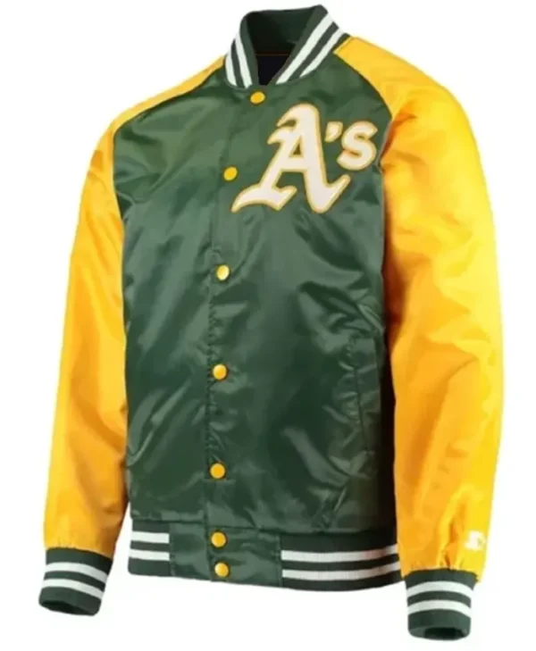 Oakland Athletics Lead Off Varsity Jacket
