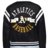 Oakland Athletics Logo Printed Varsity Jacket