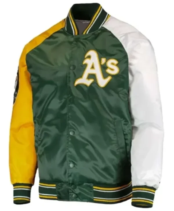 Oakland Athletics Reliever Varsity Jacket