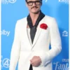 Shop Pedro Pascal Movie The Fantastic Four First Steps White Blazer