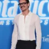 Pedro Pascal The Fantastic Four Sydney Event White Shirt