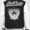 Pro Las Vegas Raiders Varsity Black And White Jacket