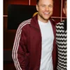 Olly Murs Radio 2 Music Festival 2025 Maroon Track Jacket