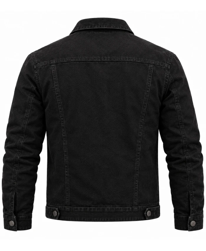 Yellowstone Rip Wheeler Black Cotton Jacket