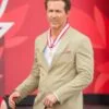 Canada Day Celebrations 2025 Ryan Reynolds Beige Blazer