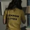 The Girls On The Bus Melissa Benoist Imagine Lennon Lives T-Shirt
