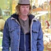 William H. Macy Shameless Frank Gallagher Blue Denim Jacket