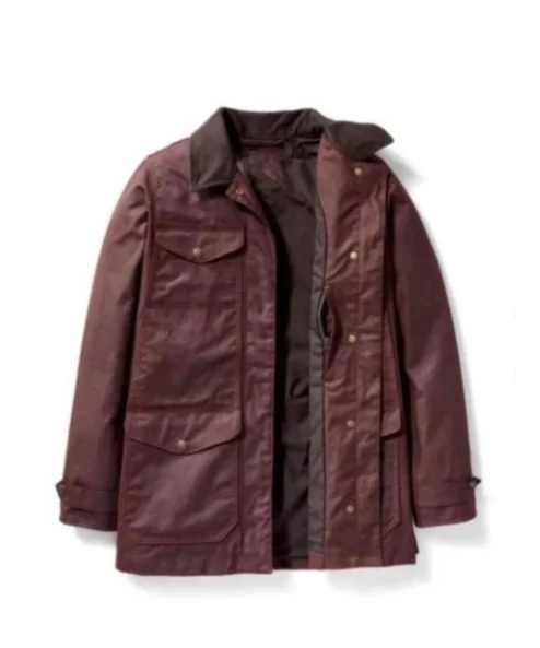 Hell Motel S01 Yanna McIntosh Burgandy Hooded Jacket