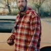 Adam Sandler Movie Happy Gilmore 2 Plaid Check Shirt